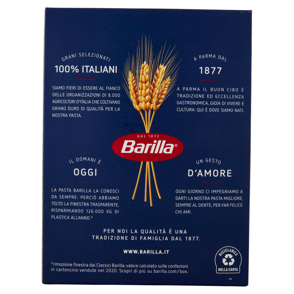 Pasta Farfalle N.265 100% Grano Italiano Barilla - Foto 3