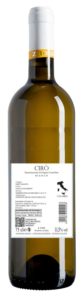 Vino Bianco Ciro'doc Zito - Foto 2