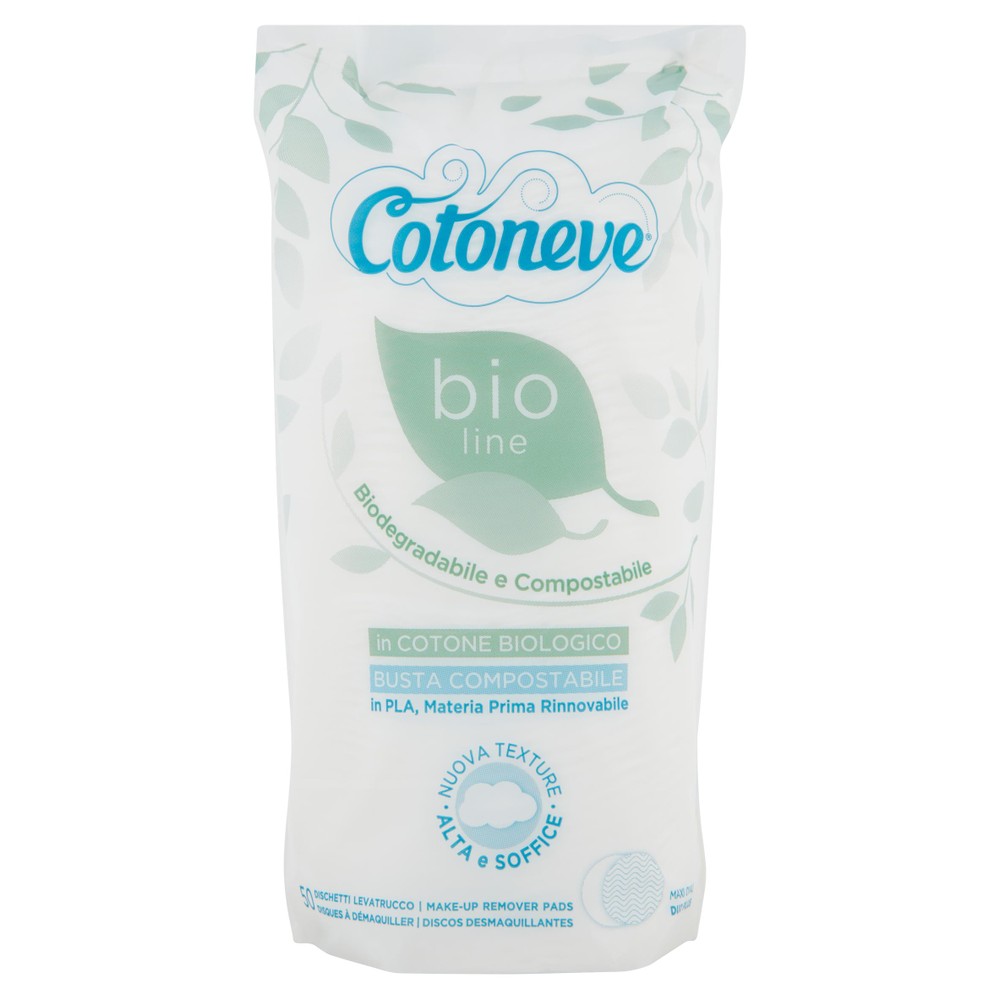 Dischetto Cotone Biodegradabile Cotoneve