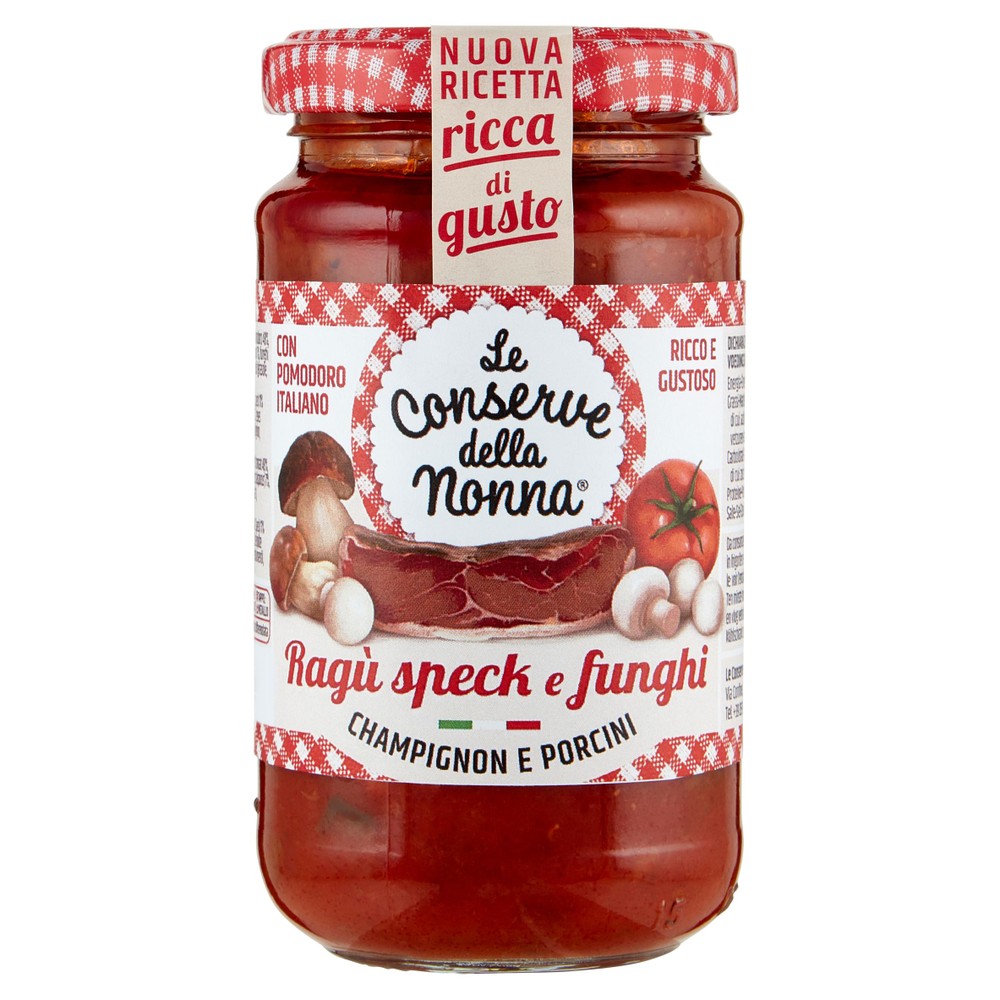 Ragu' Speck E Funghi Le Conserve Della Nonna - Foto 1