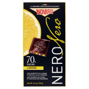 Cioccolato Neronero 70% Extra Fondente Zenzero E Scorze Di Limone Novi - Foto 1