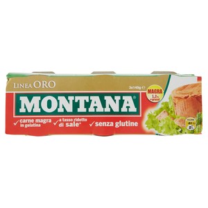 Carne In Scatola Montana Oro 3 Da Gr.140