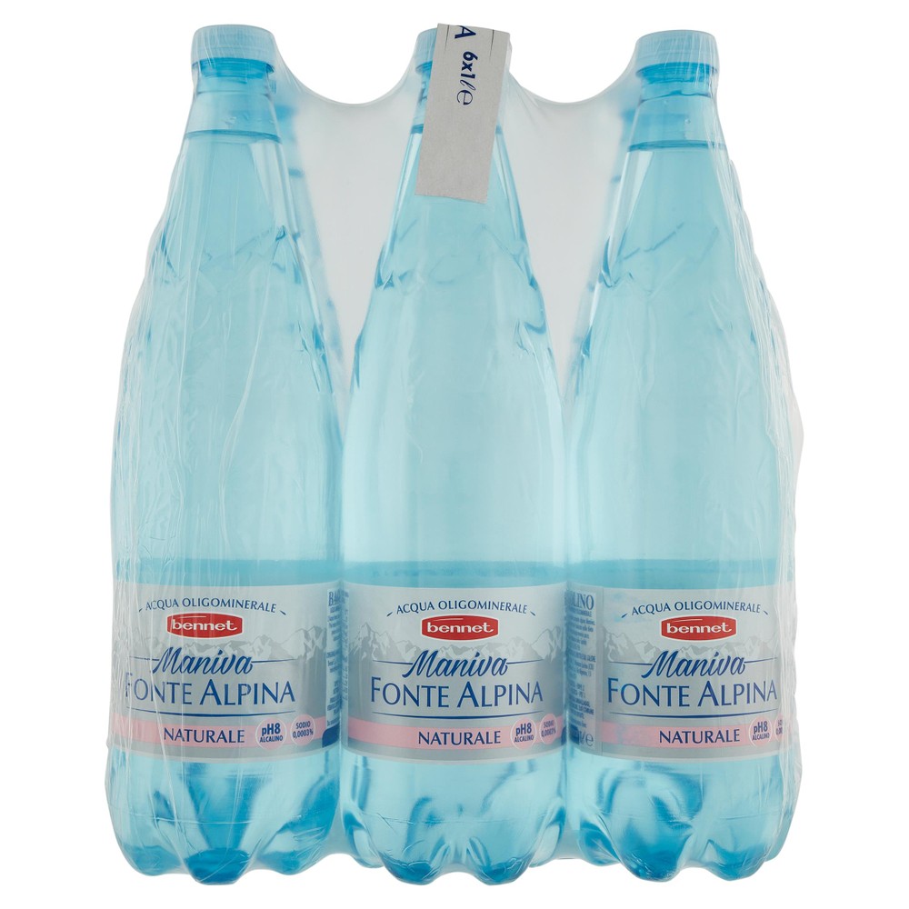 Acqua Naturale Bennet 6 Da L.1 - Foto 1