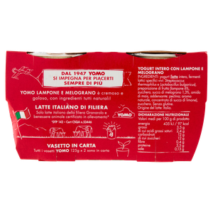 2 Yogurt Lampone E Melograno Yomo - Foto 3