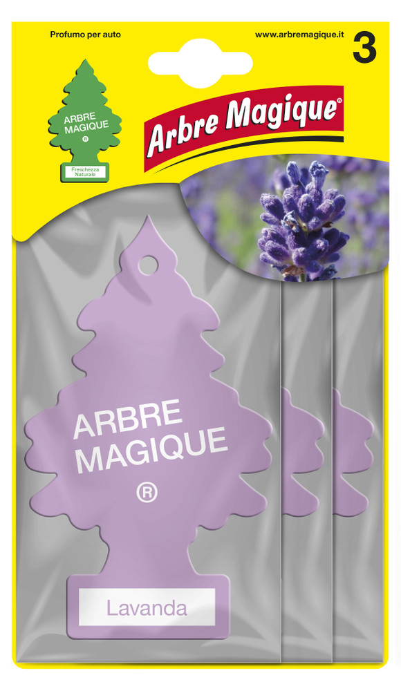 3 Profumatori Per Auto Arbre Magique Lavanda - Foto 1