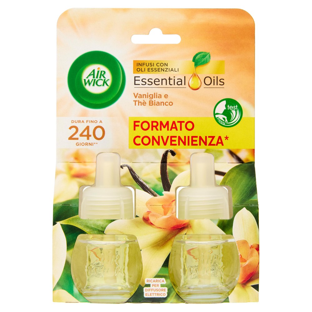 Ricarica Diffusore Elettrico Vaniglia E Thè Bianco 2x19 Ml Air Wick - Foto 1