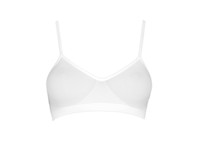 Brassiere Microfibra Elasticizzata Senza Cuciture S / m Bianco Pompea Brassiere Microfibra Elasticizzata Senza Cuciture S / m Bianco Pompea