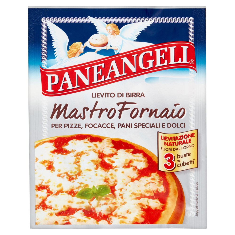 Lievito Di Birra Mastro Fornaio Per Pizze E Pane 3x7g Paneangeli - Foto 1