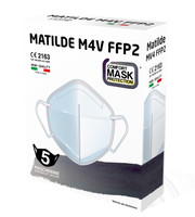 Mascherina Matilde M 4 v Ffp 2 Pz 5 Mascherina Matilde M 4 v Ffp 2 Pz 5