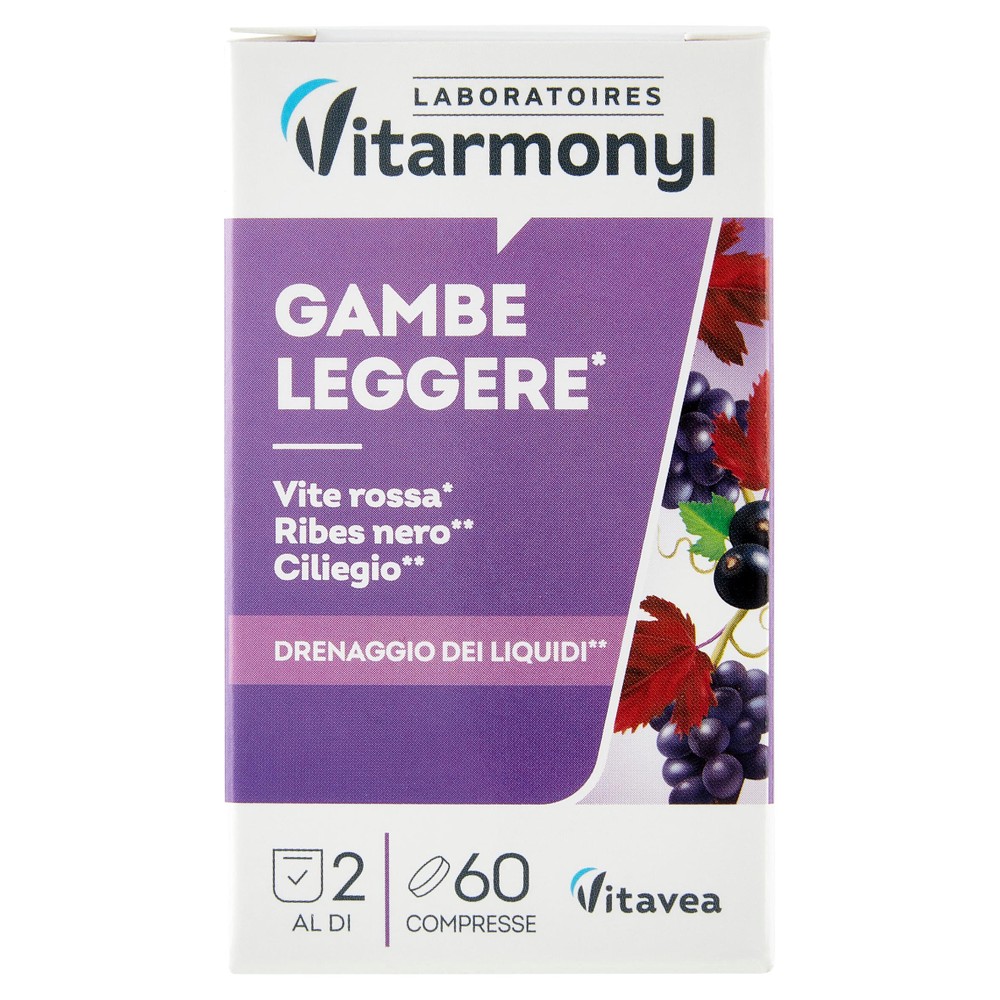 Vite Rossa Ribes Nero Vitarmonyl Compresse - Foto 1