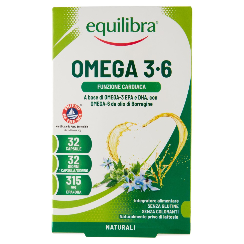 Omega 3-6 Equilibra 32 Perle