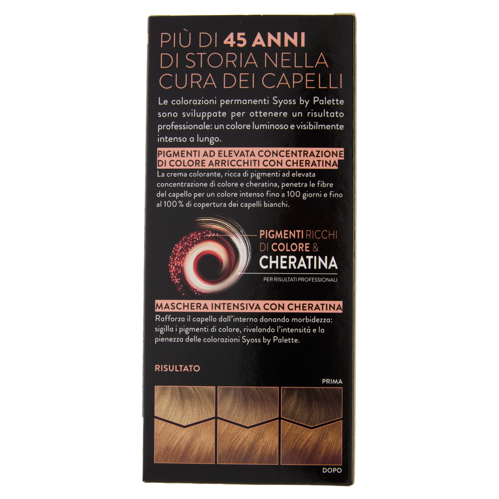 Colorazione Capelli Syoss By Palette 6.8 Biondo Scuro Cioccolato - Foto 3