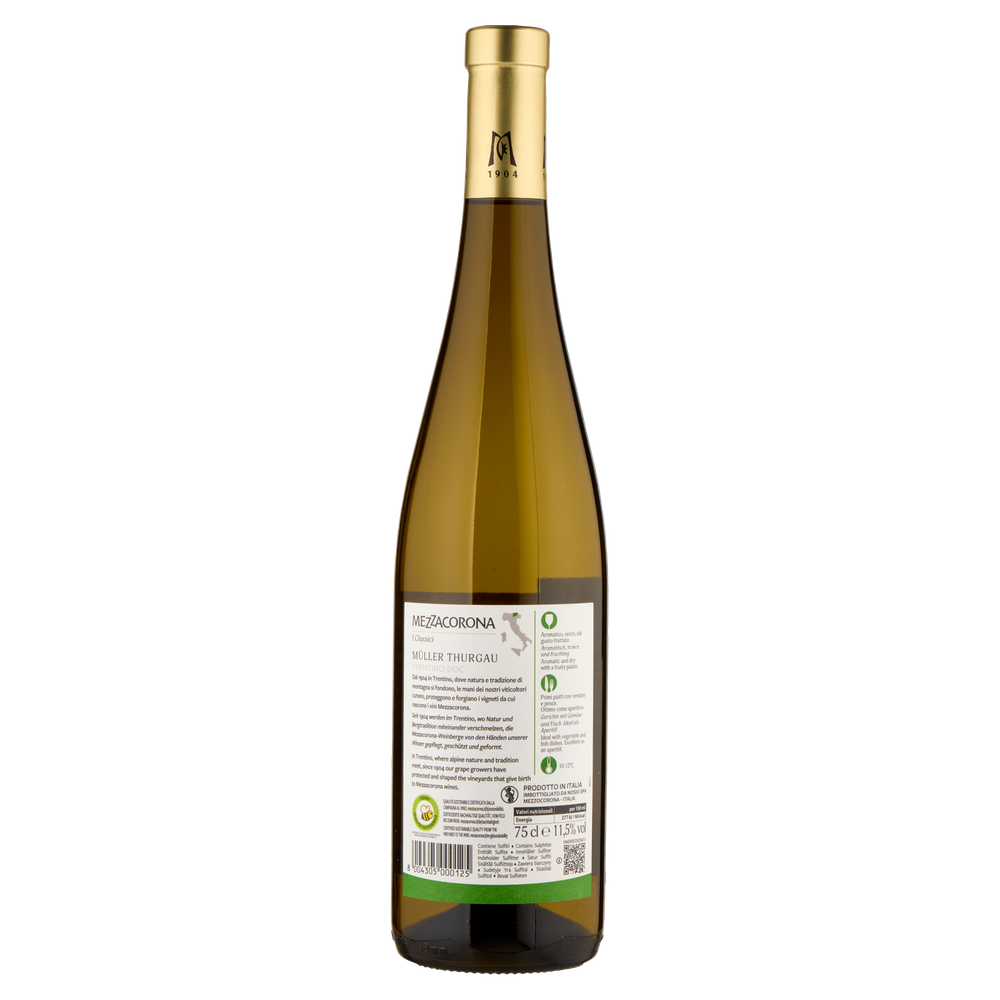 Muller Thurgau Trentino Mezzacorona