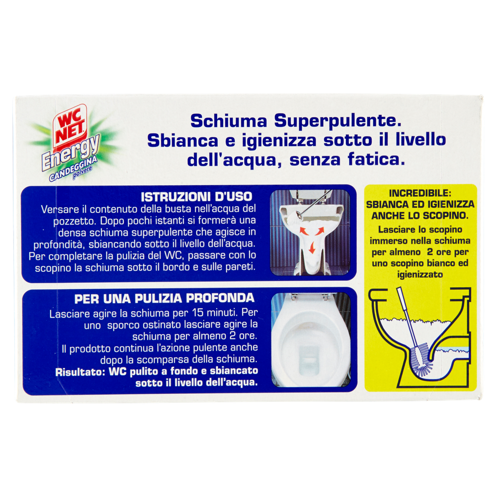 Pulitore Per Wc In Buste Wc Net Energy Conf.Da 4 - Foto 3