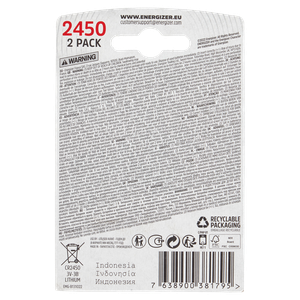 2 Pile Cr2450 Lithium Energizer - Foto 3