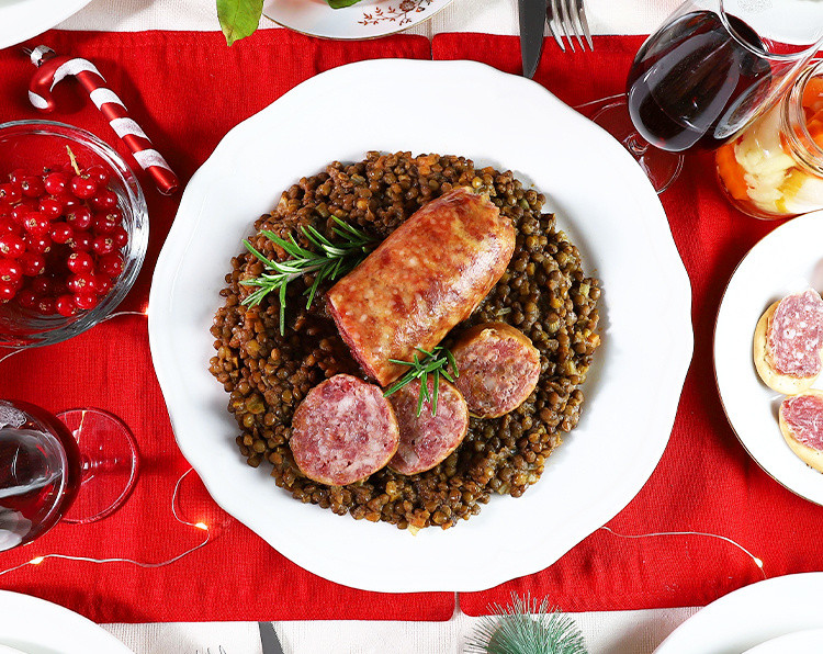 La ricetta delle lenticchie con il cotechino