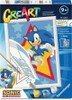 Creart, Dipingere Con I Numeri Bordi Colorati Sonic The Hedgehog Sonic