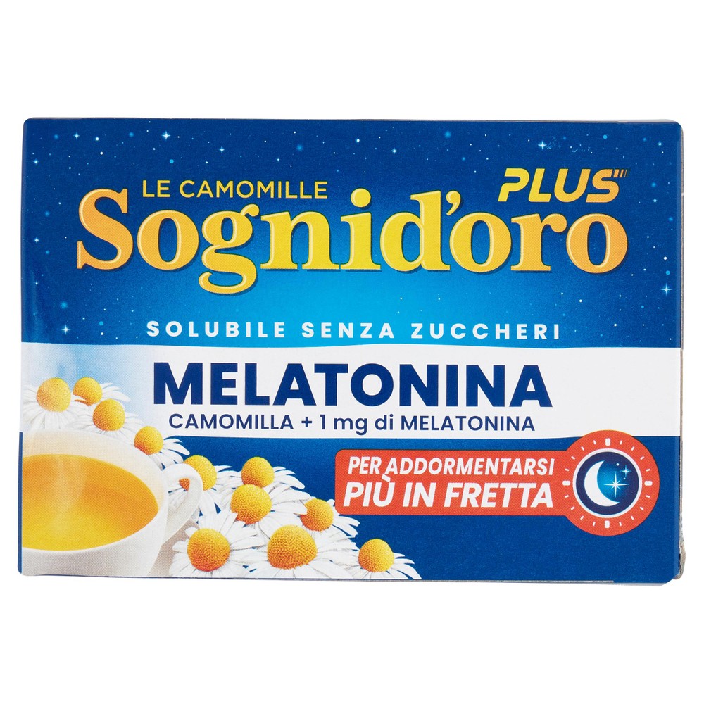 Camomilla Solubile Con Melatonina Sogni D'oro - Foto 1