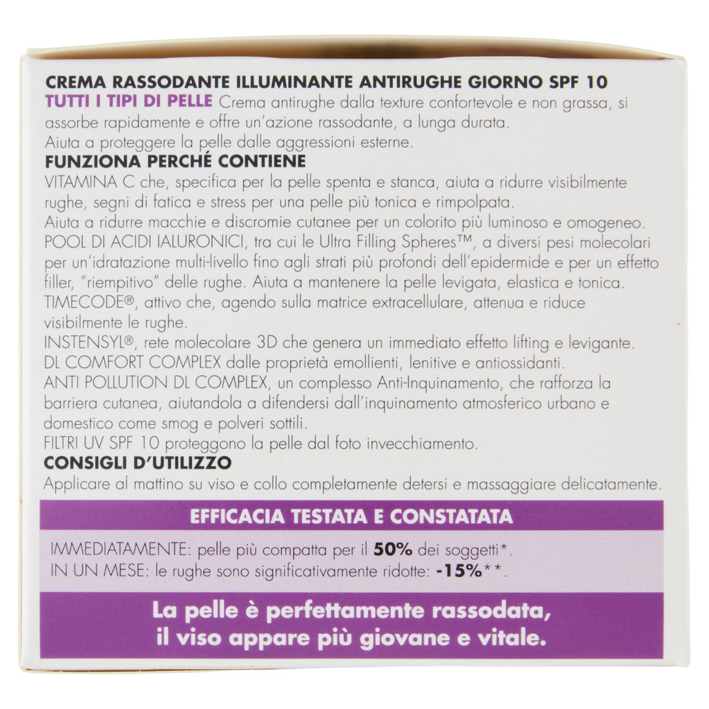 Crema Viso Rassodante Illuminante Antirughe Giorno Dermolab - Foto 2