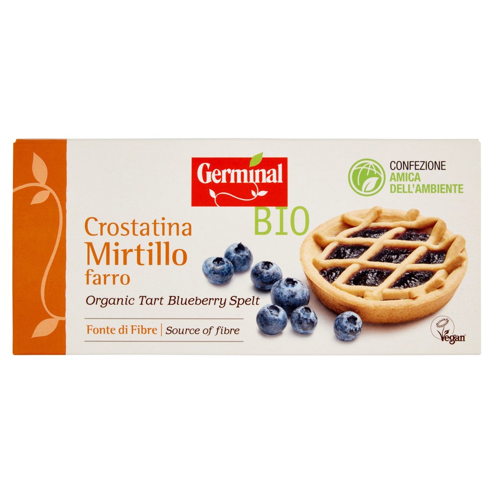 Crostatina Mirtillo Farro 4 X 50g Germinal Bio - Foto 1