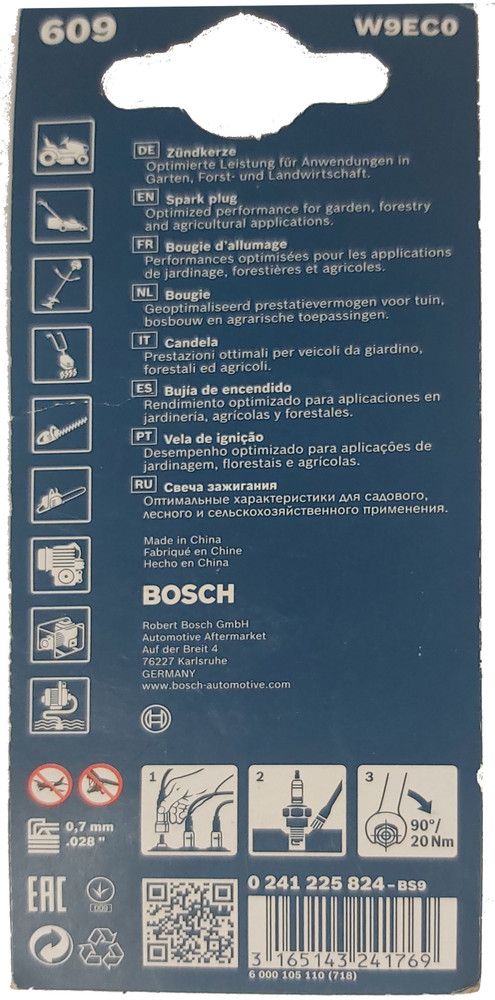 Candela Per Moto W9eco Bosch - Foto 2