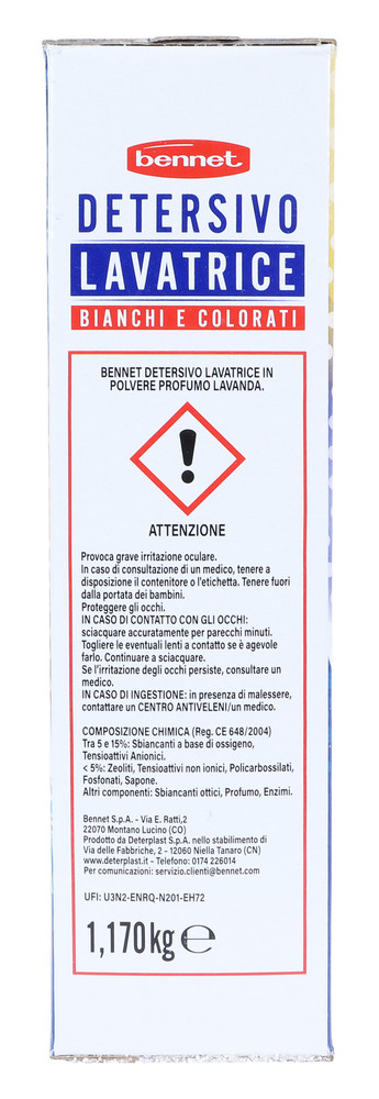 Detersivo In Polvere Per Lavatrice Capi Bianchi E Colorati 18 Lavaggi - Foto 3