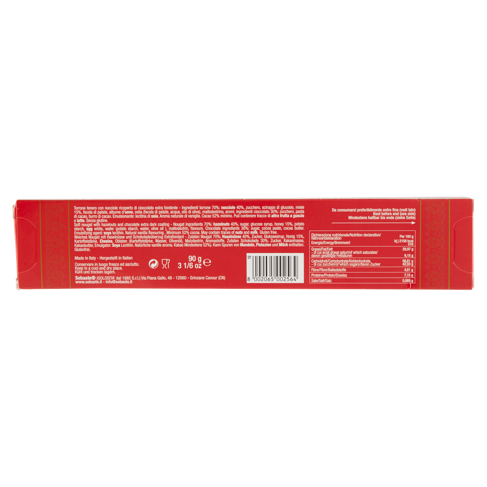 Torrone Tenero Ricoperto Sebaste - Foto 3