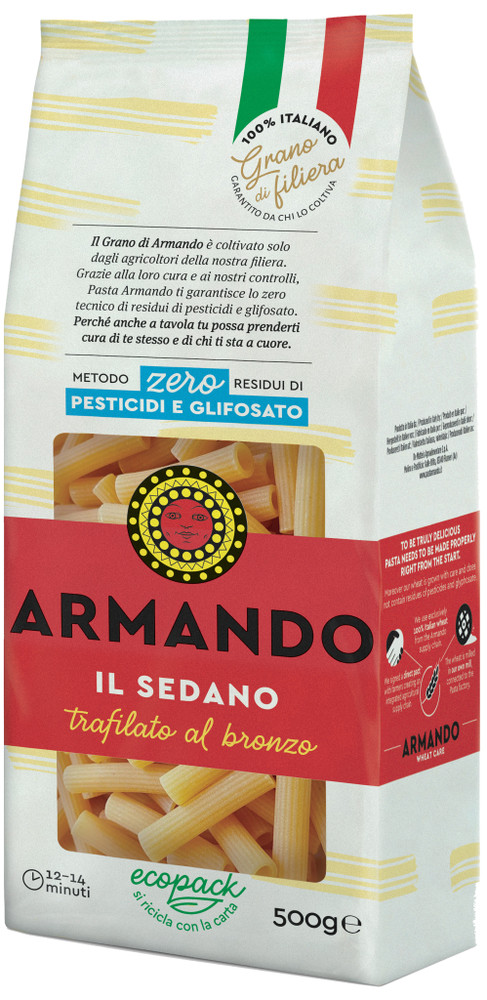 Pasta Il Sedano Zero Residui Di Pesticidi Armando - Foto 1