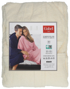 Accappatoio Unisex Con Cappuccio XL Beige Gabel - Foto 1