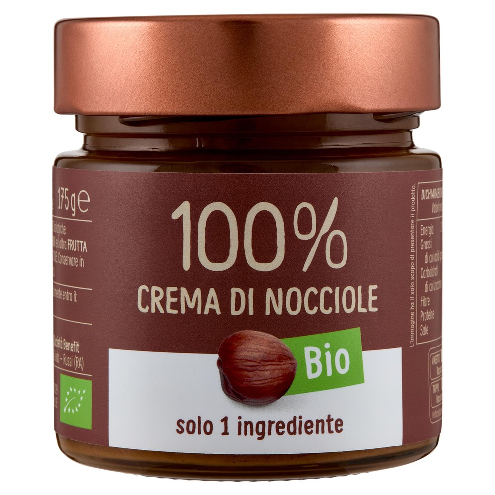 Crema Spalmabile 100% Nocciole Biologiche Eurocompany - Foto 1