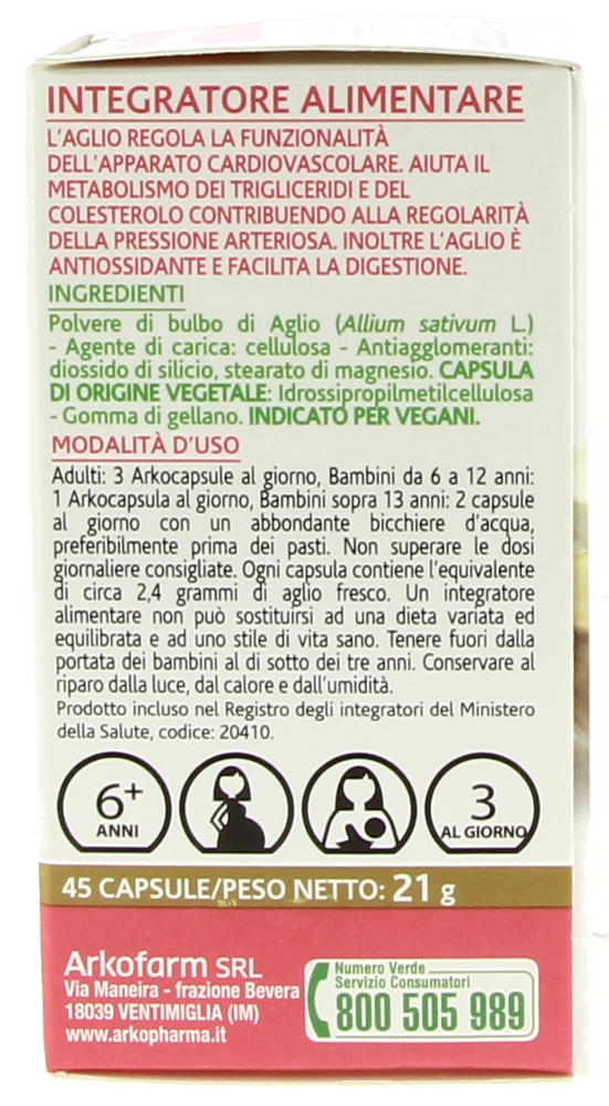Akocapsule Aglio Arkopharma - Foto 2