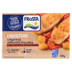 Filetti Gustosi Di Merluzzo Con Patate E Pomodori Frosta - Foto 1