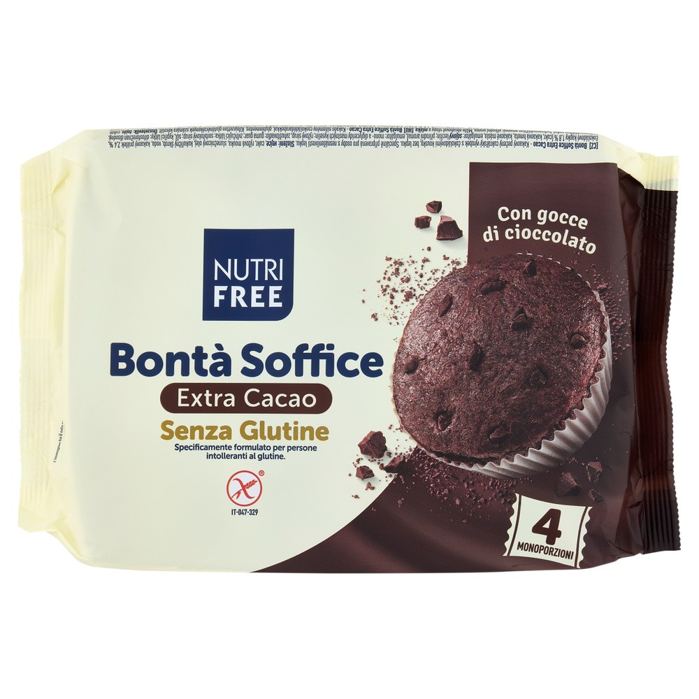 Nutrifree Bonta' Soffice Extra Cacao Senza Glutine - Foto 1
