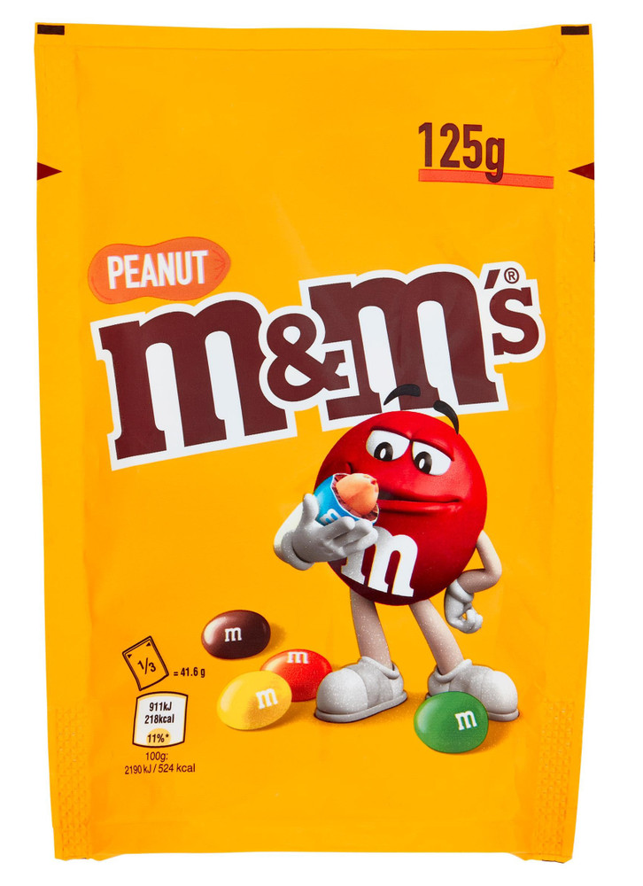 Snack Arachidi Confettate Ricoperte Di Cioccolato Al Latte M&M's - Foto 1