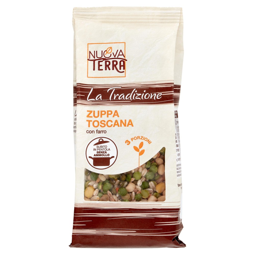Zuppa Toscana Pronta Con Farro La Tradizione Nuova Terra - Foto 1