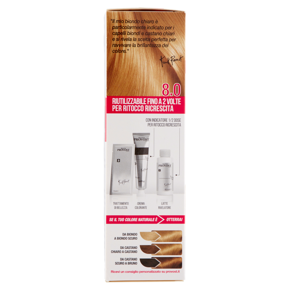 Colorazione Per Capelli 8.0 Biondo Chiaro Franck Provost - Foto 2