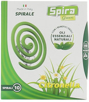 Spirali Antizanzare Di Origine Naturale Spira Green , conf . Da Pz . 10 Spirali Antizanzare Di Origine Naturale Spira Green , conf . Da Pz . 10