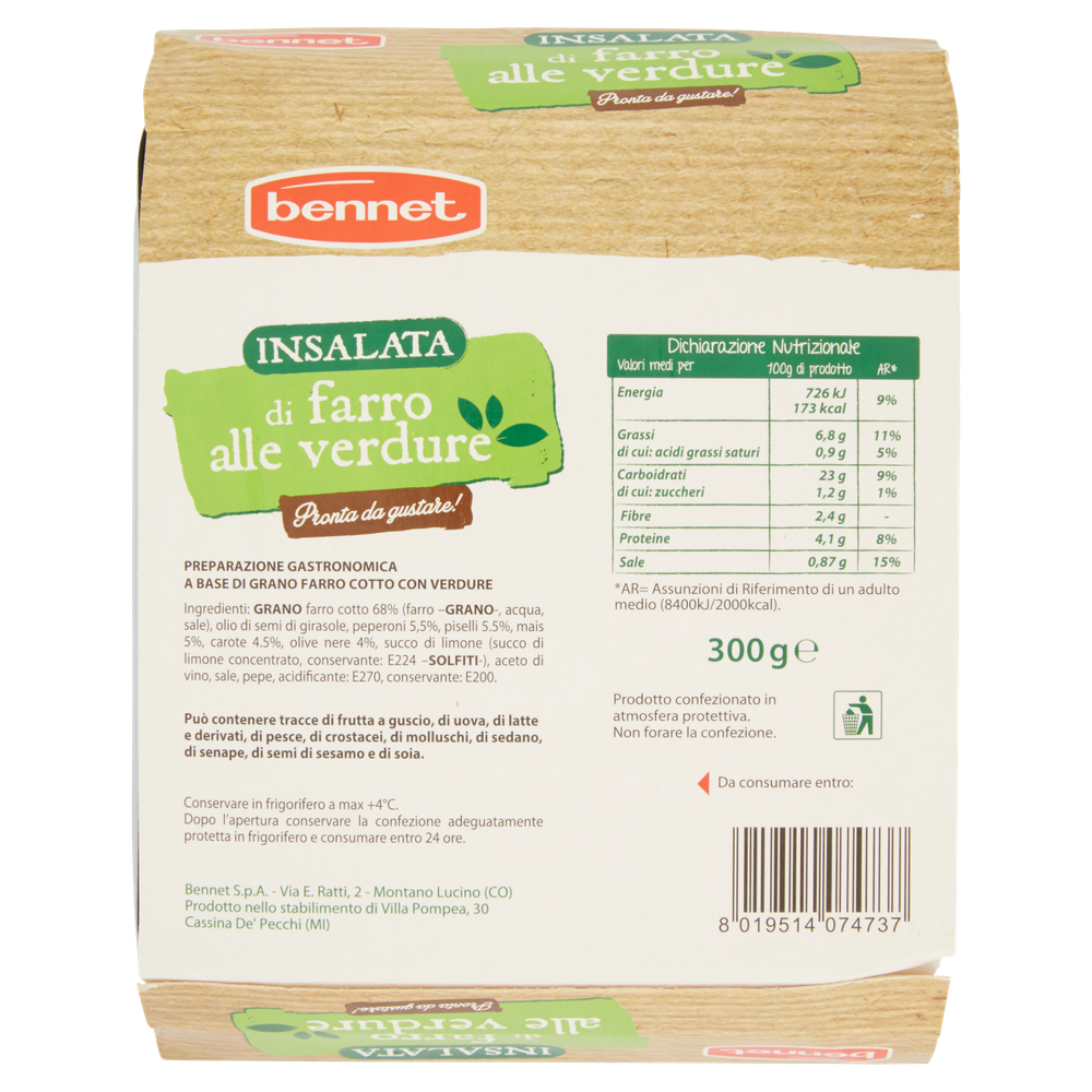 Insalata Di Farro Bennet - Foto 3