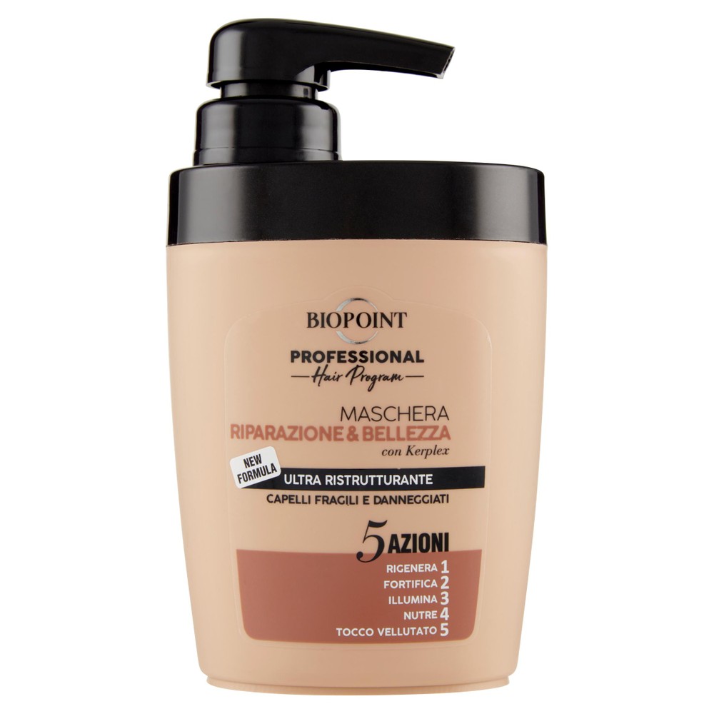 Maschera Capelli Siero Riparazione & Bellezza Biopoint - Foto 1