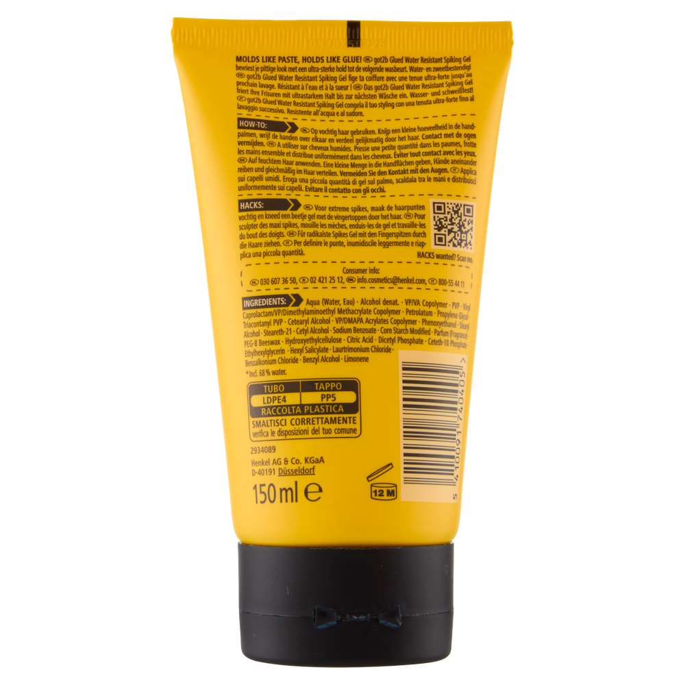 Got2b Glued Water Resistant Spiking Gel - Foto 3