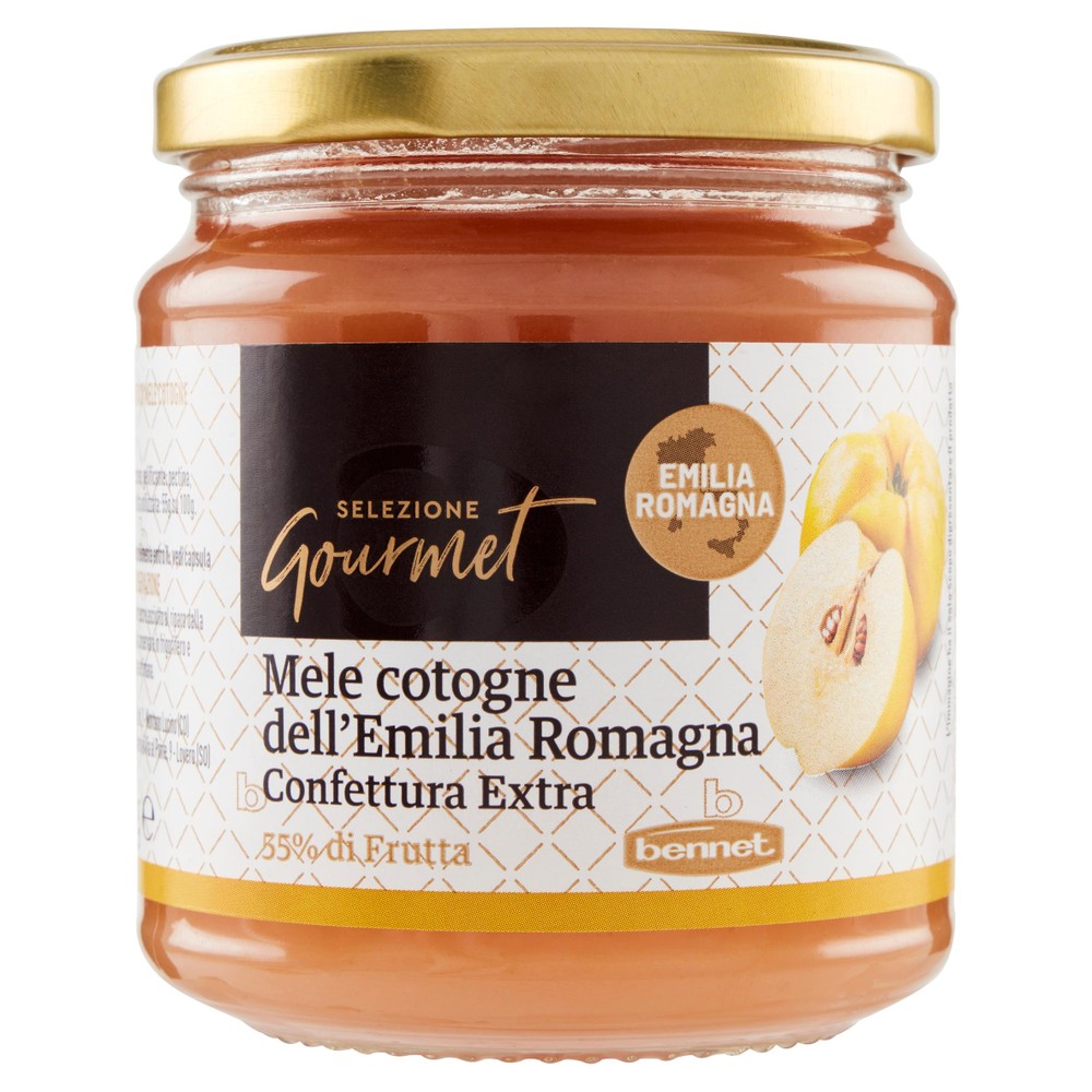 Confettura Extra Mele Cotogne Emilia Romagna Selezione Gourmet Bennet - Foto 1