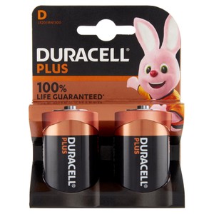 2 Pile Torcia +100% Extra Life Duracell Plus - Foto 1