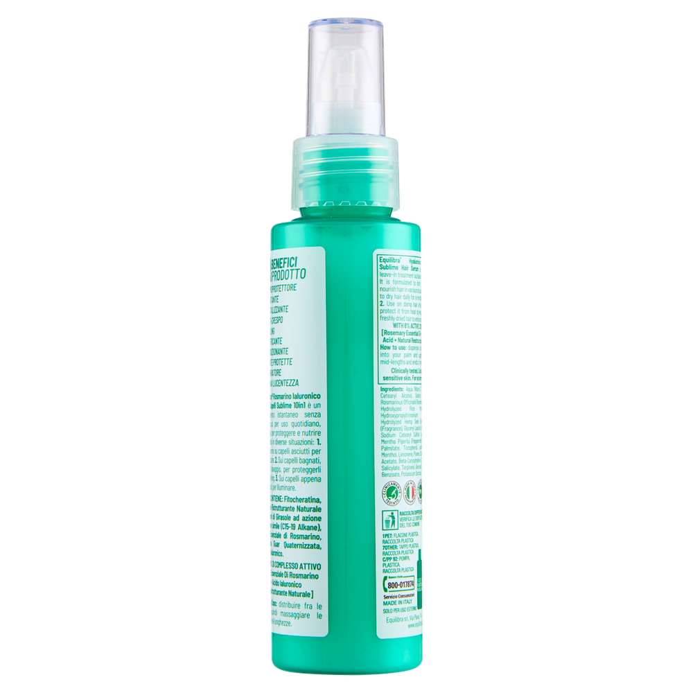 Siero Capelli Sublime Rosmarino Ialuronico Equilibra - Foto 3
