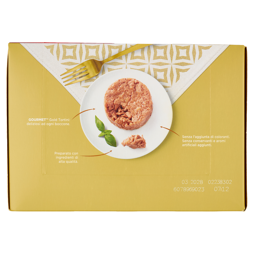 Umido Per Gatti Tortini Gold 24x85g Gourmet - Foto 3