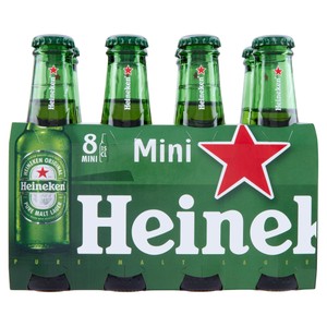 Birra Heineken 8 Bottiglie Da Cl.15