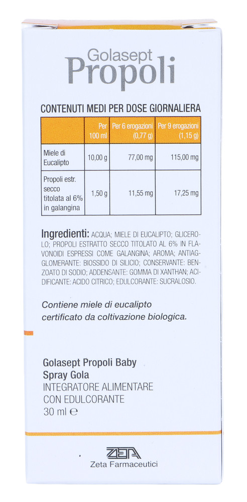 Golasept Propoli Baby Spray Gola Gusto Fragola - Foto 3