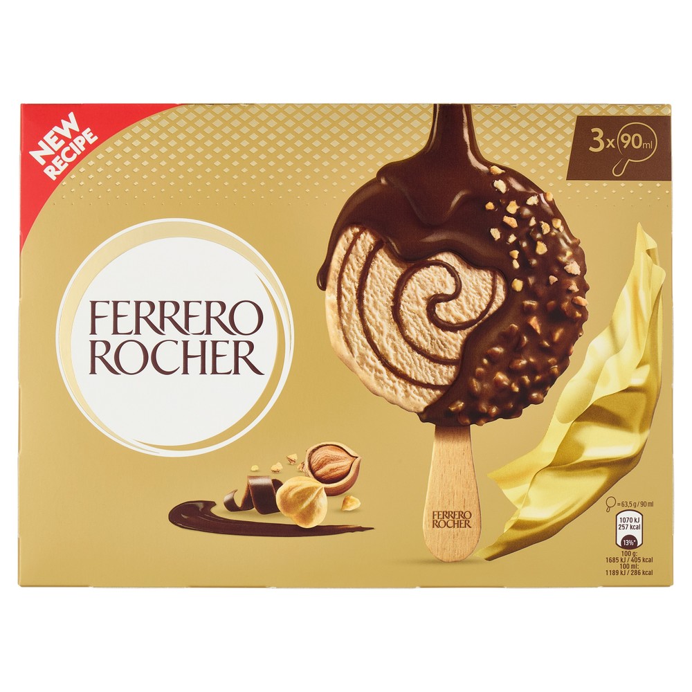 Ferrero Rocher Gelato 3x63,5g - Foto 1