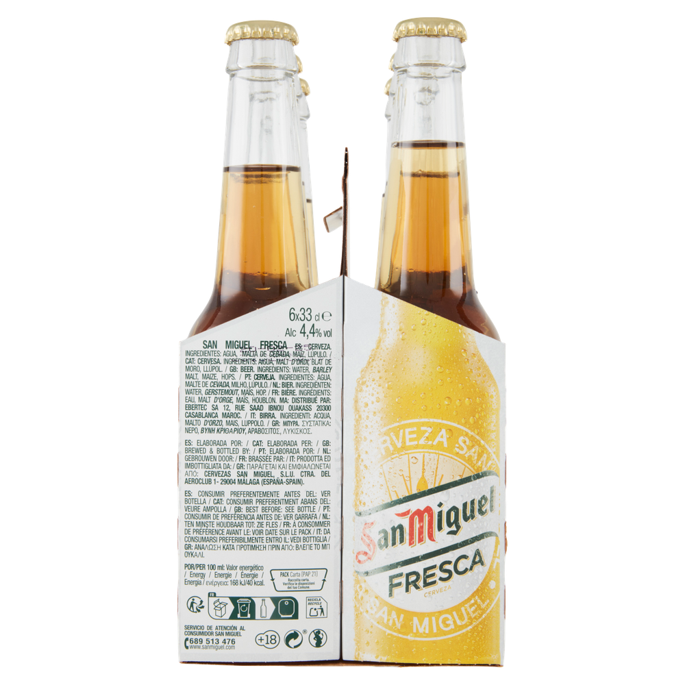 Birra San Miguel Fresca