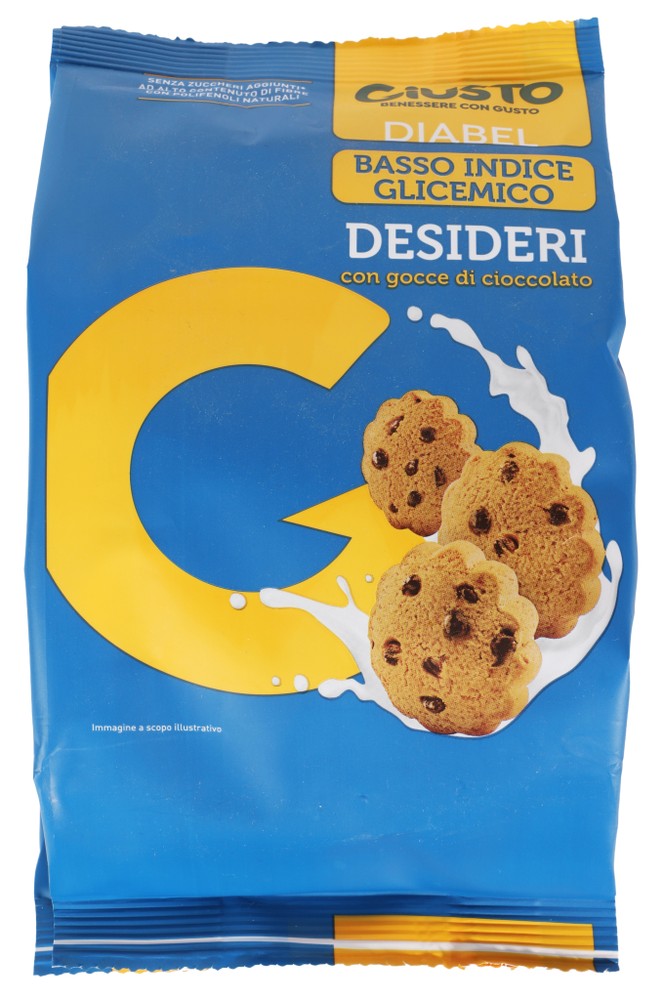 Giusto Desideri Con Gocce Di Cioccolato Basso Indice Glicemico - Foto 1