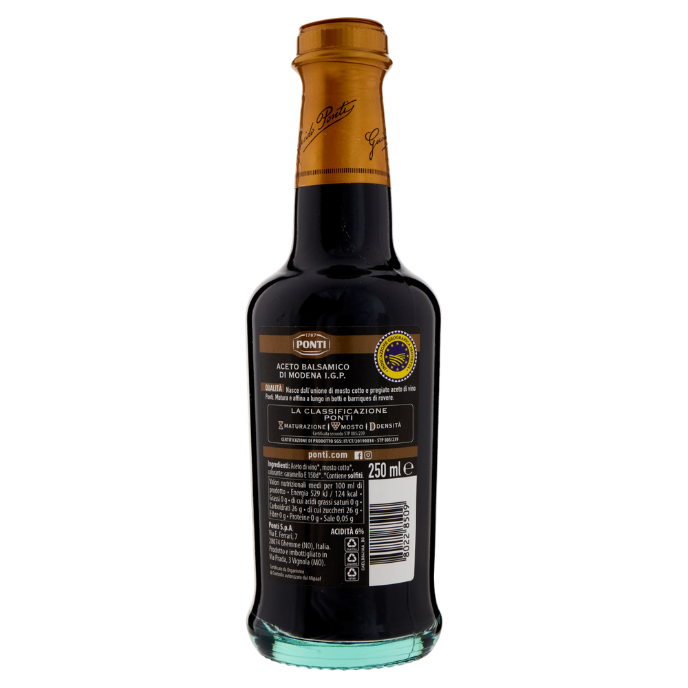 Aceto Balsamico Modena Igp Sigillo Ligneo Ponti - Foto 3
